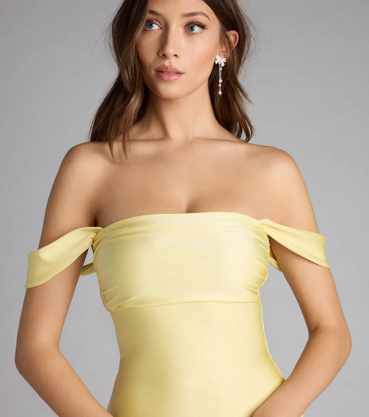 Robe en satin Charme de Minuit
