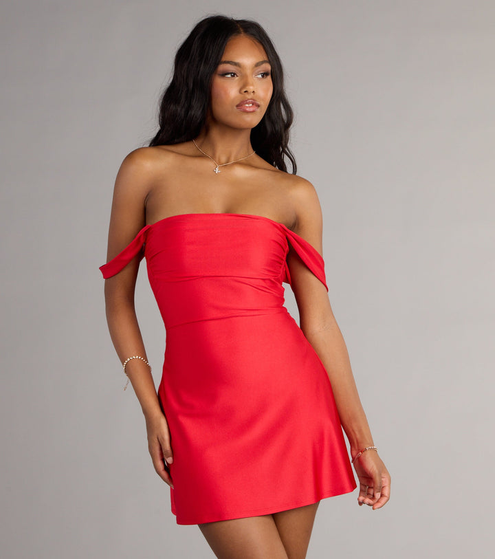 Robe en satin Charme de Minuit