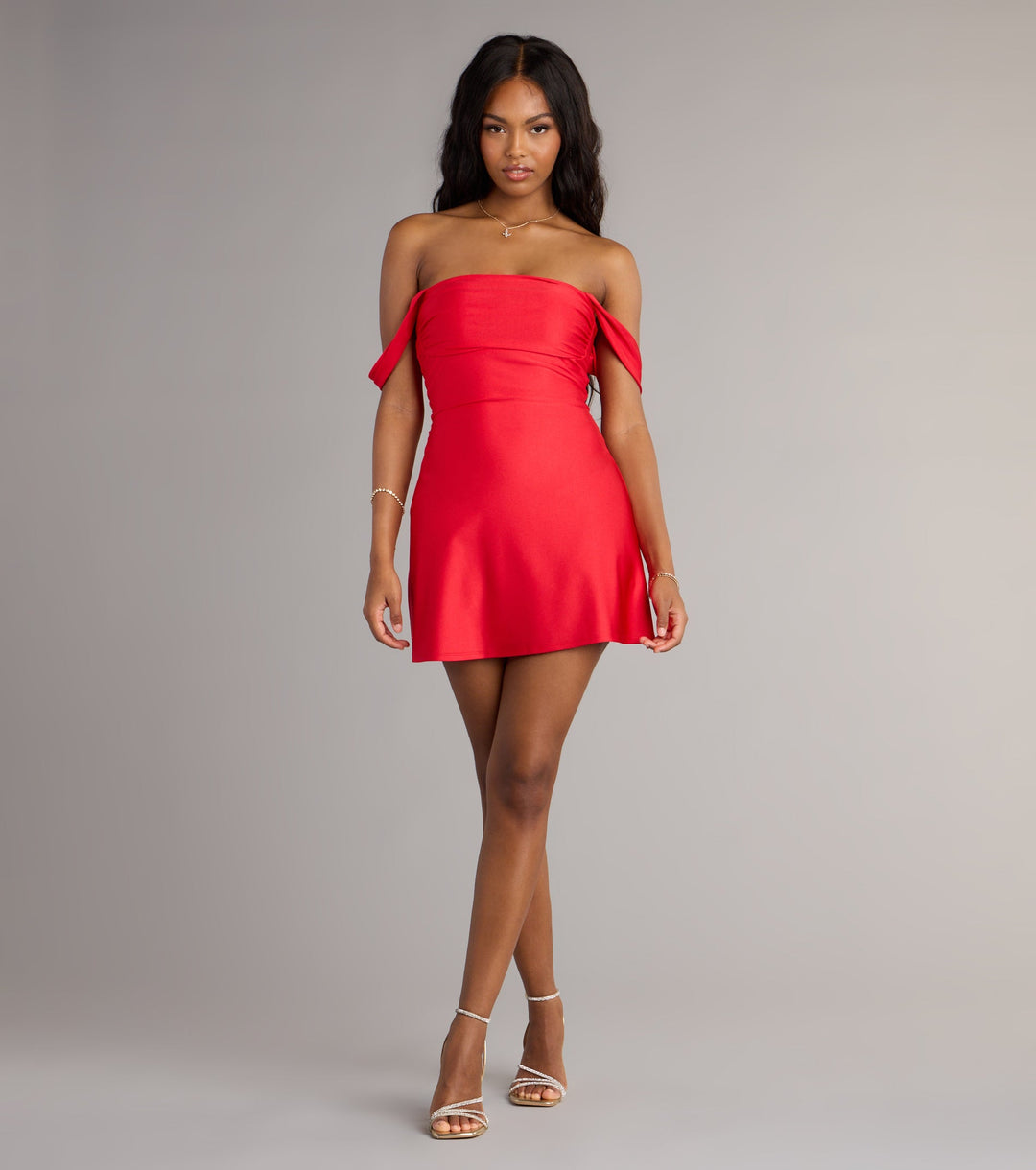 Robe en satin Charme de Minuit