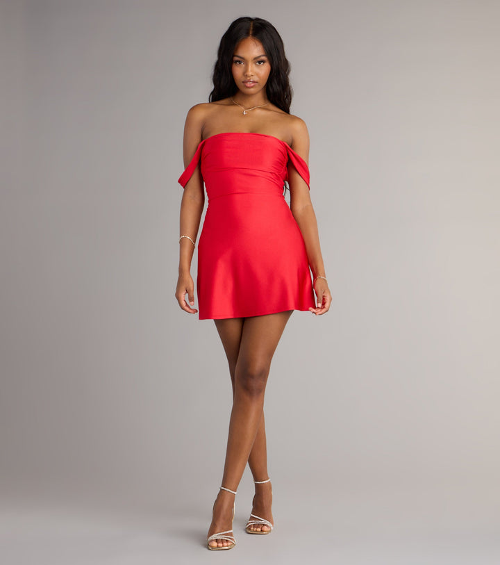 Robe en satin Charme de Minuit