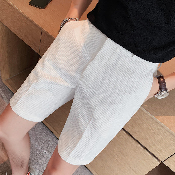Hudson Waffle Cropped Pants