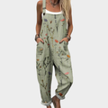 Sammy - Comfortable Printed Overalls