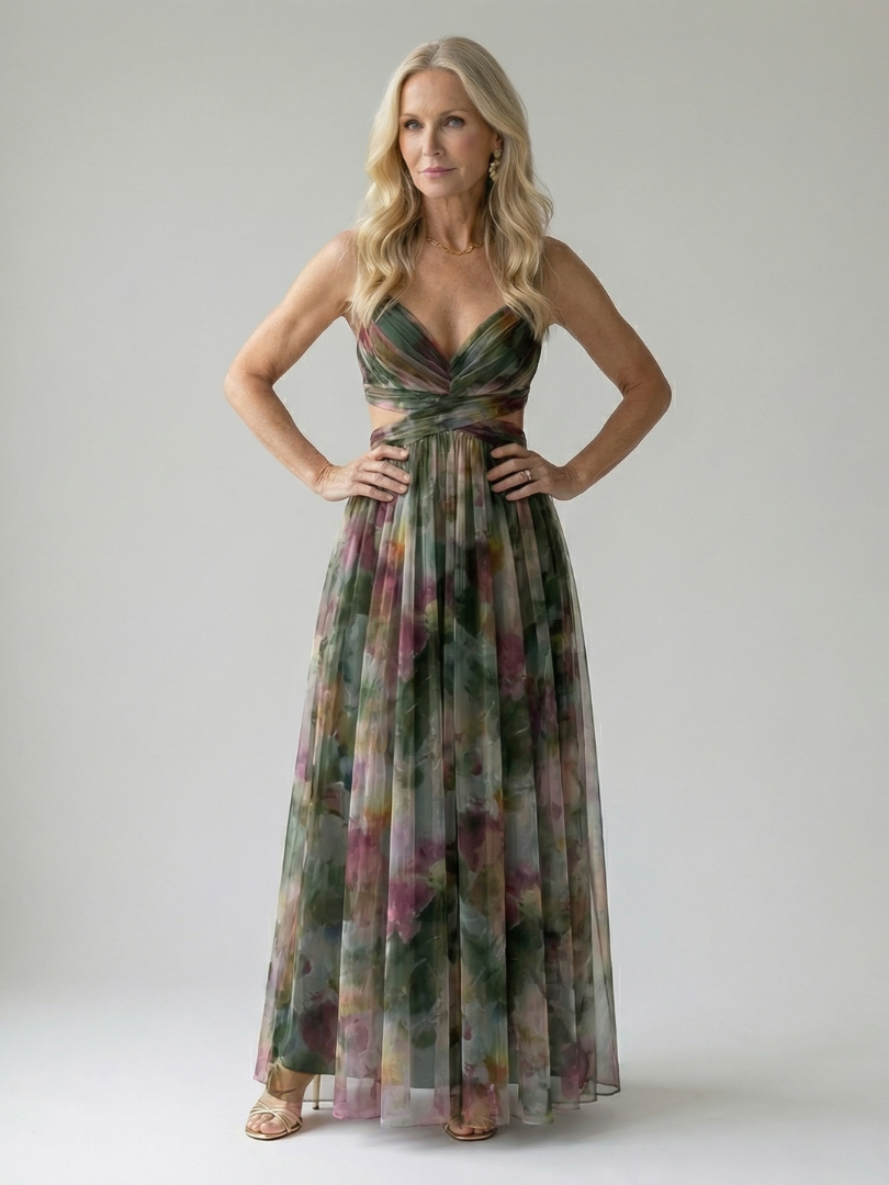 Vivienne - Wrap Maxi Dress