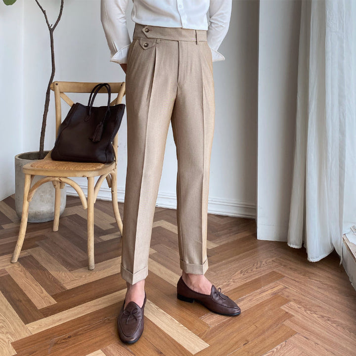 Chelsea Slim Fit Drape Pants