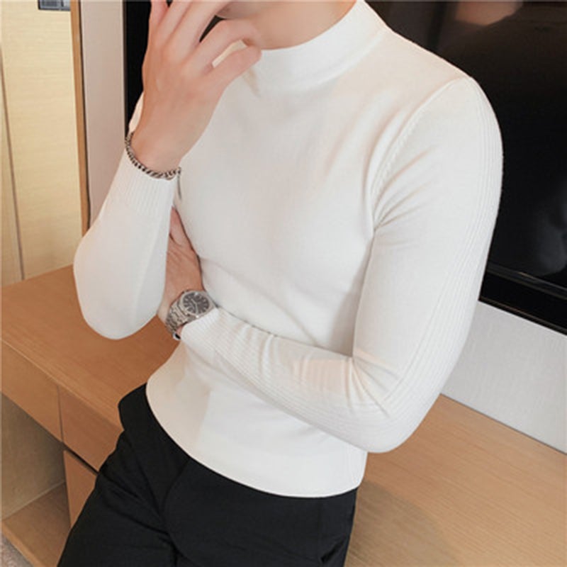 Ashton Fitted Knit Turtleneck