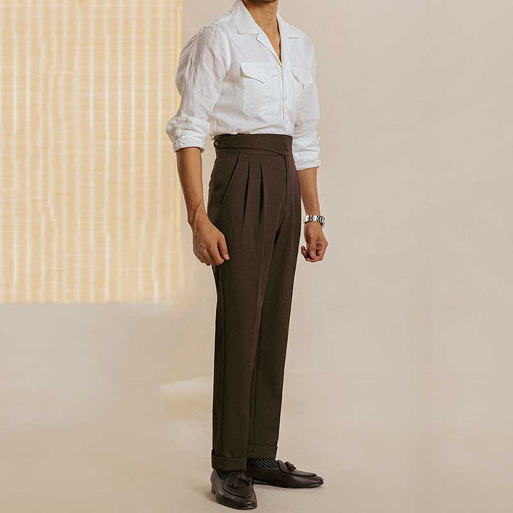 Regent High-Waist Trousers