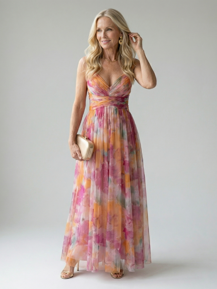 Vivienne - Wrap Maxi Dress