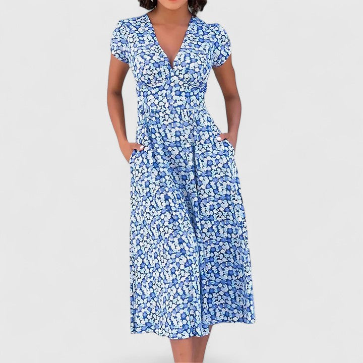 ROSEANNA COZY MIDI DRESS – Effortless Everyday Elegance