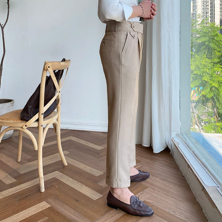 Chelsea Slim Fit Drape Pants