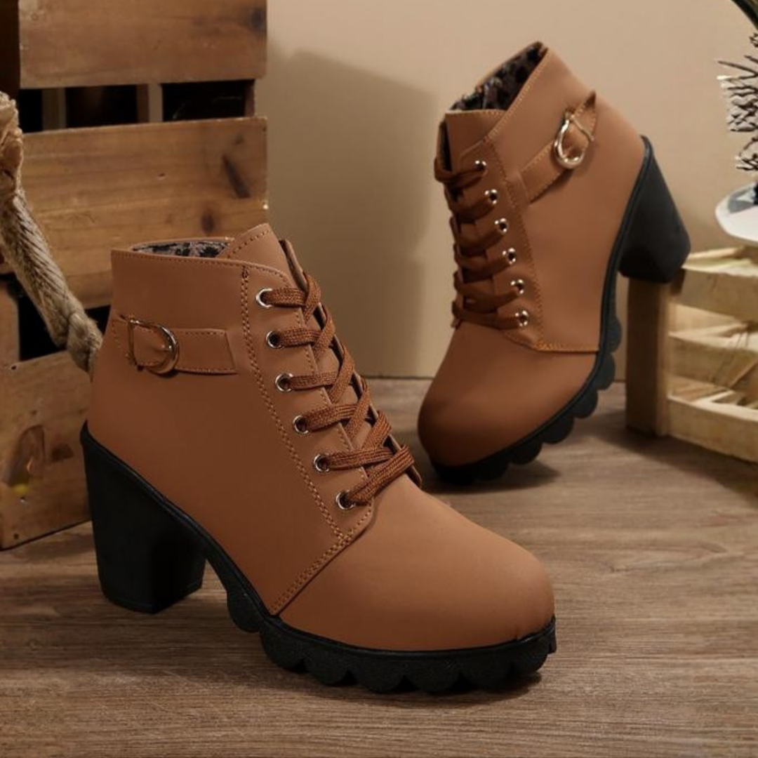 Avery - Buckle Boots