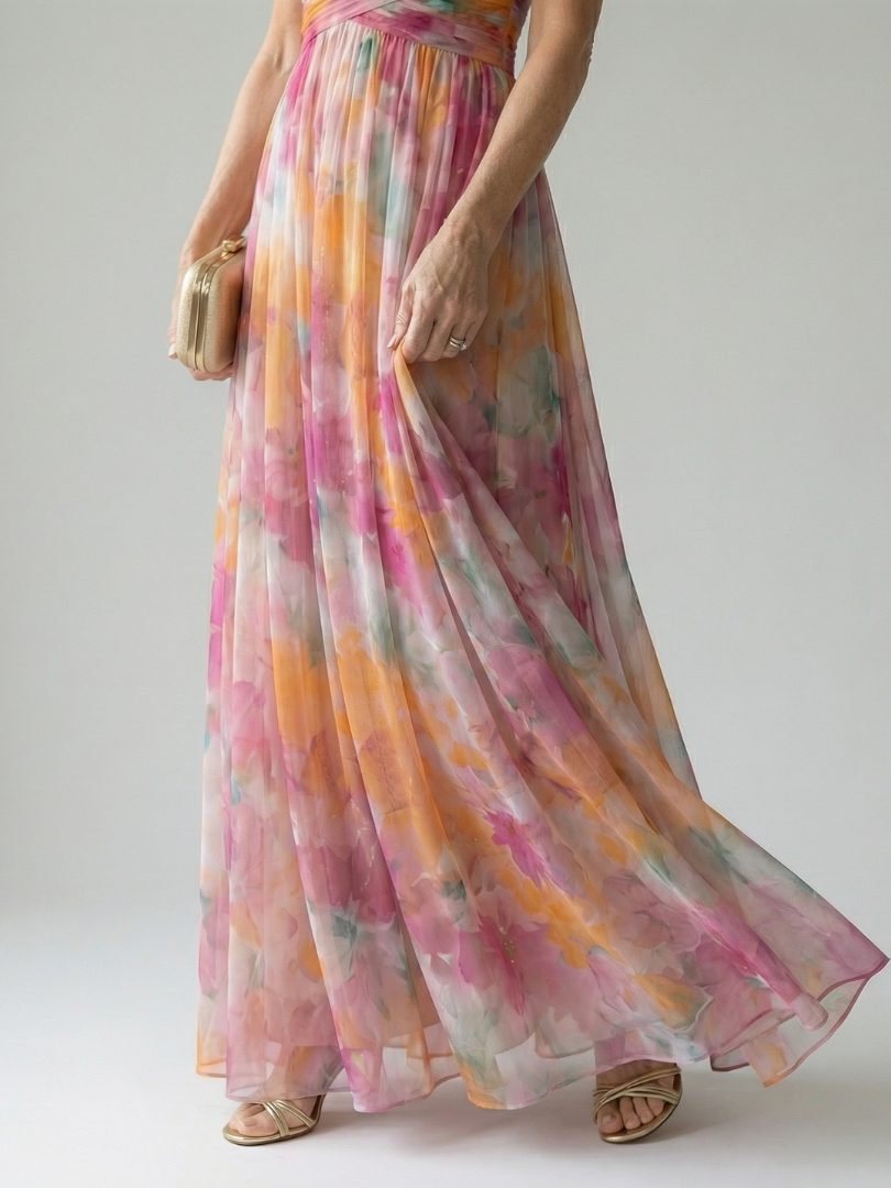 Vivienne - Wrap Maxi Dress