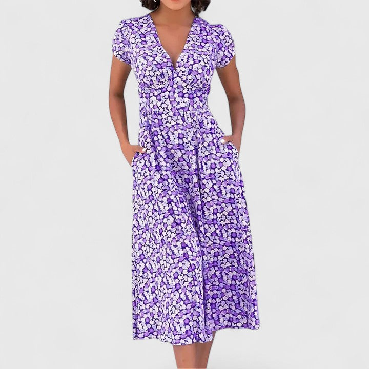 ROSEANNA COZY MIDI DRESS – Effortless Everyday Elegance