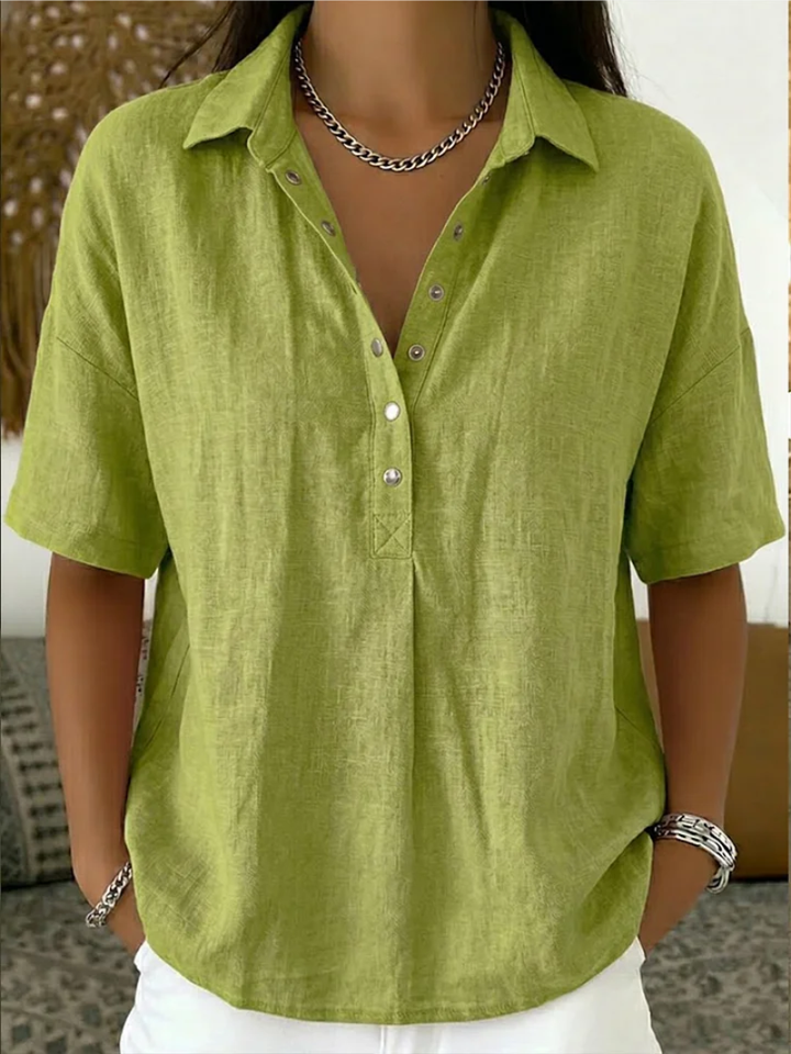 Harper - Collared Blouse