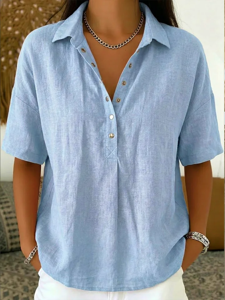 Harper - Collared Blouse