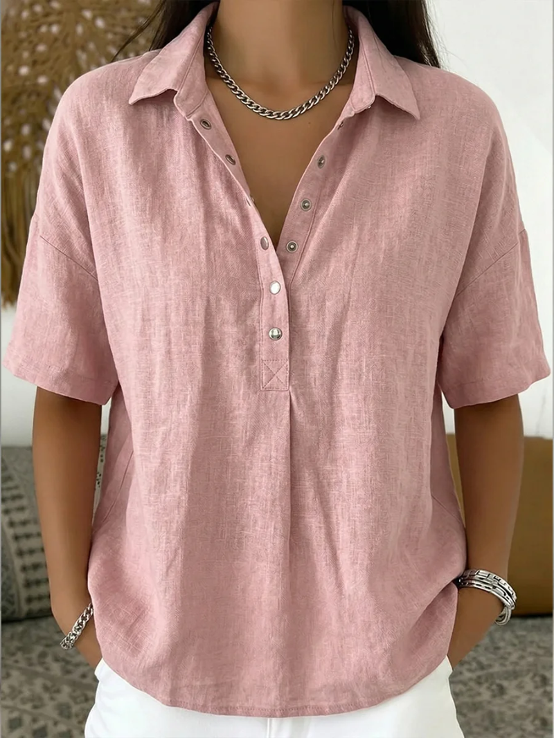 Harper - Collared Blouse