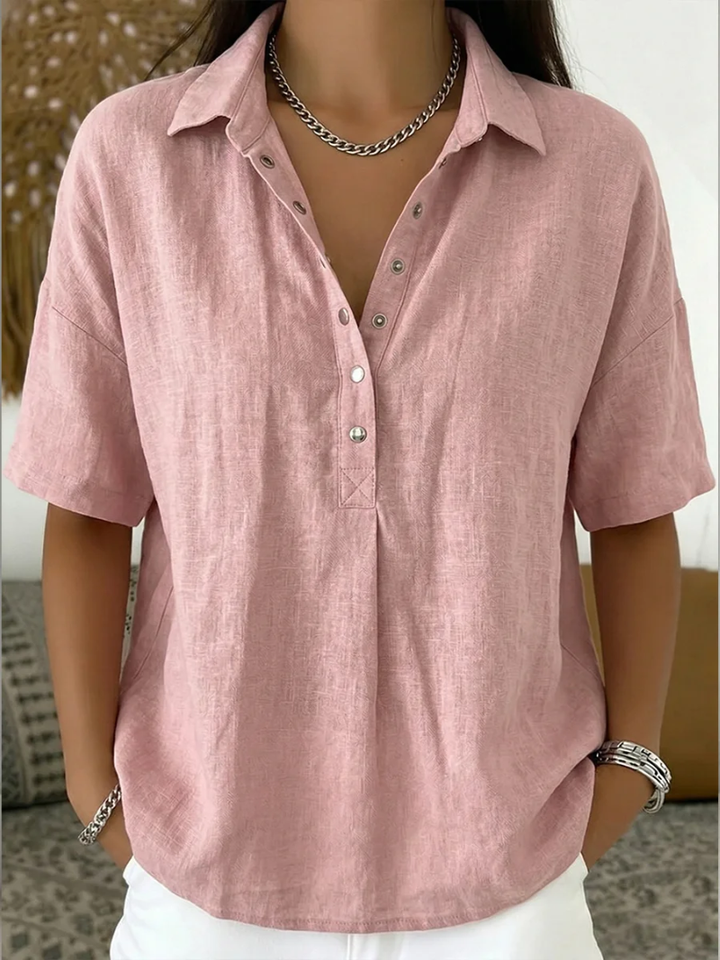 Harper - Collared Blouse