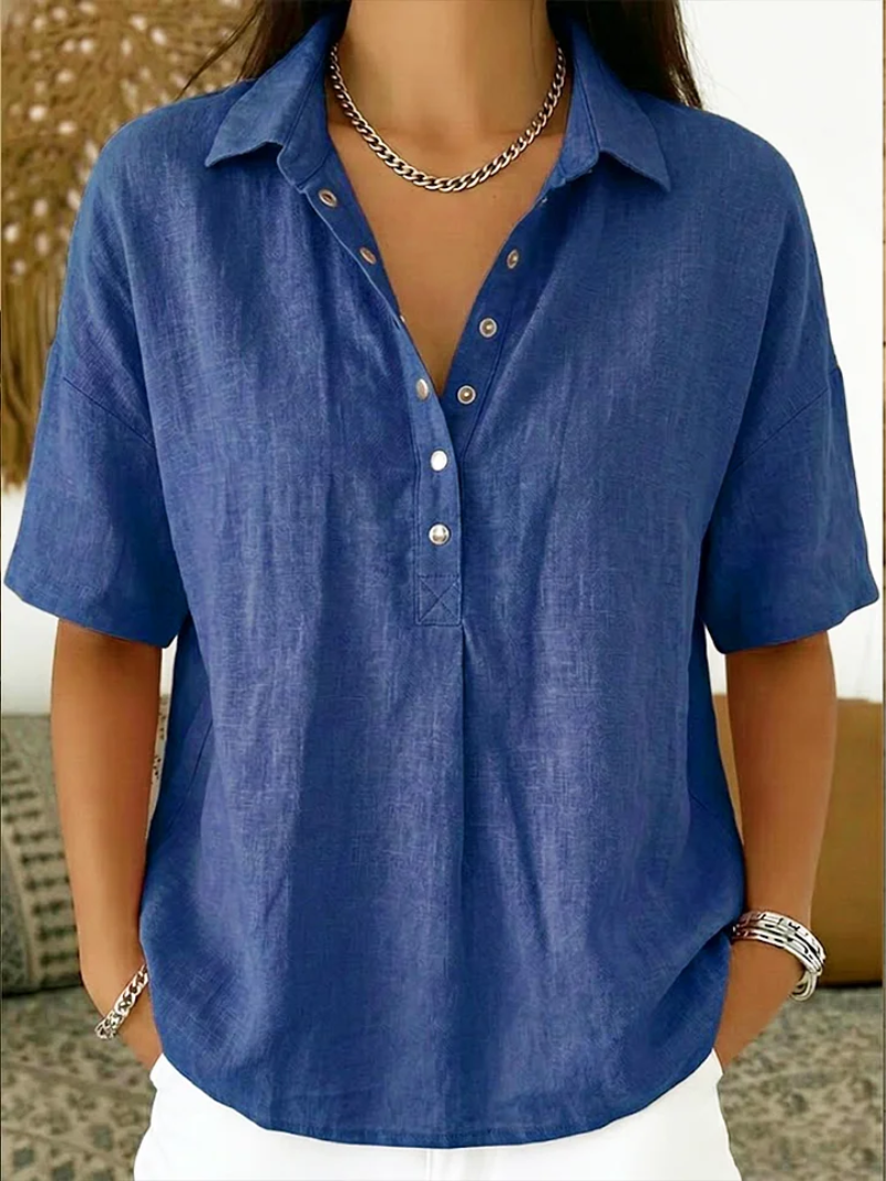 Harper - Collared Blouse