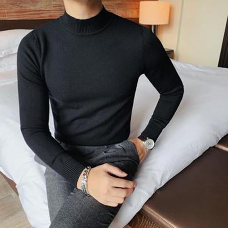 Ashton Fitted Knit Turtleneck