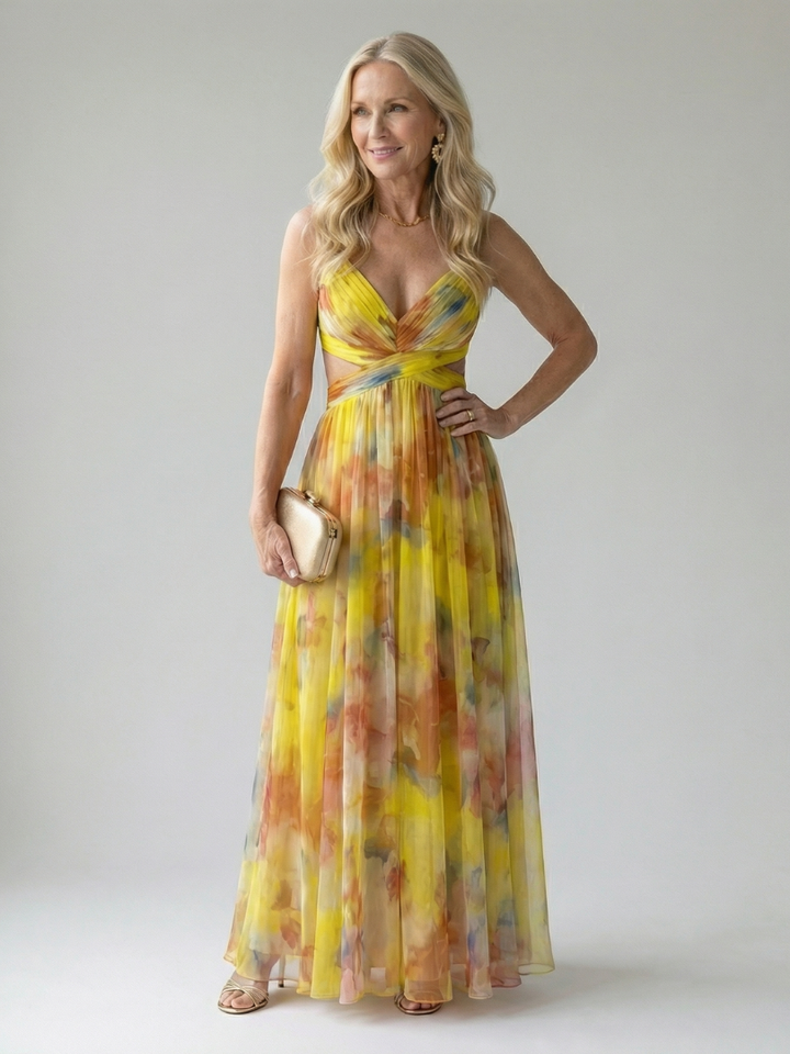 Vivienne - Wrap Maxi Dress