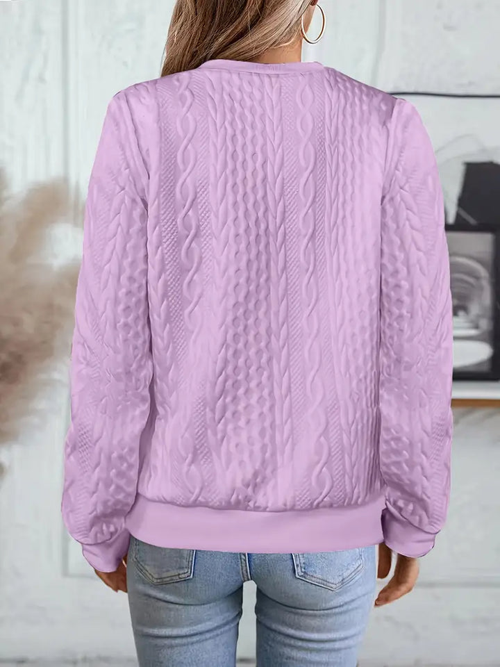 Elvarine™ | Blouson bomber texturé zippé