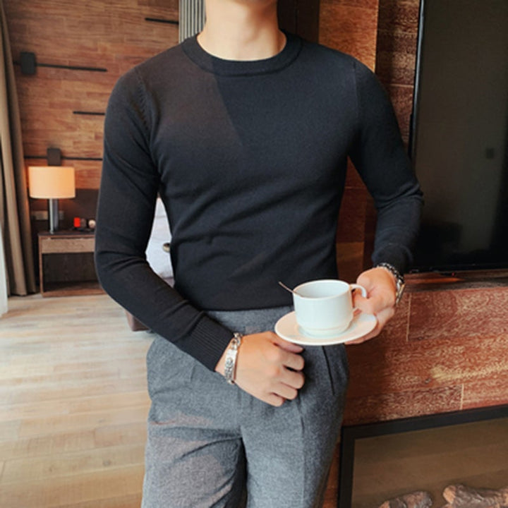 Ashton Fitted Knit Turtleneck