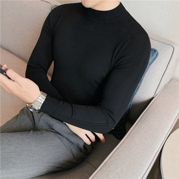 Ashton Fitted Knit Turtleneck