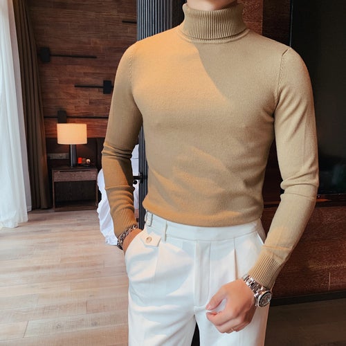 Ashton Fitted Knit Turtleneck
