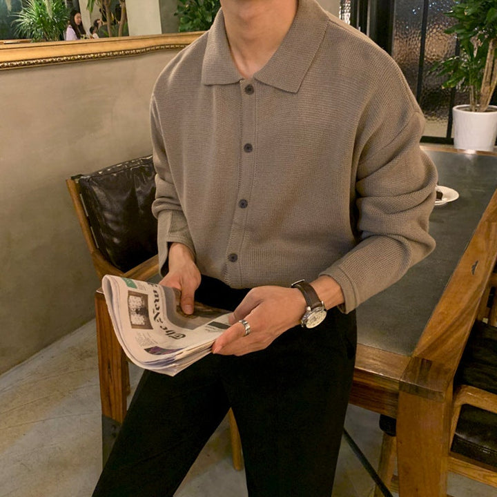 Brookfield Polo Knit Cardigan