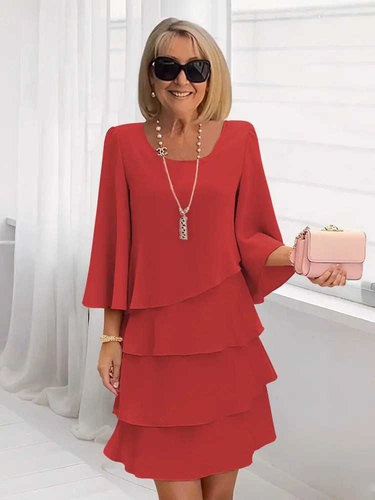Evelyn - Ruffle Dress