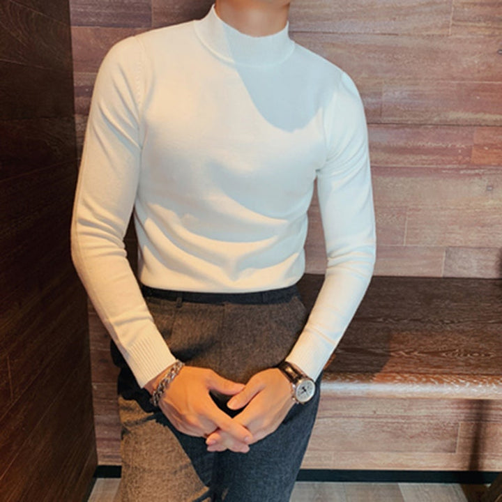 Ashton Fitted Knit Turtleneck