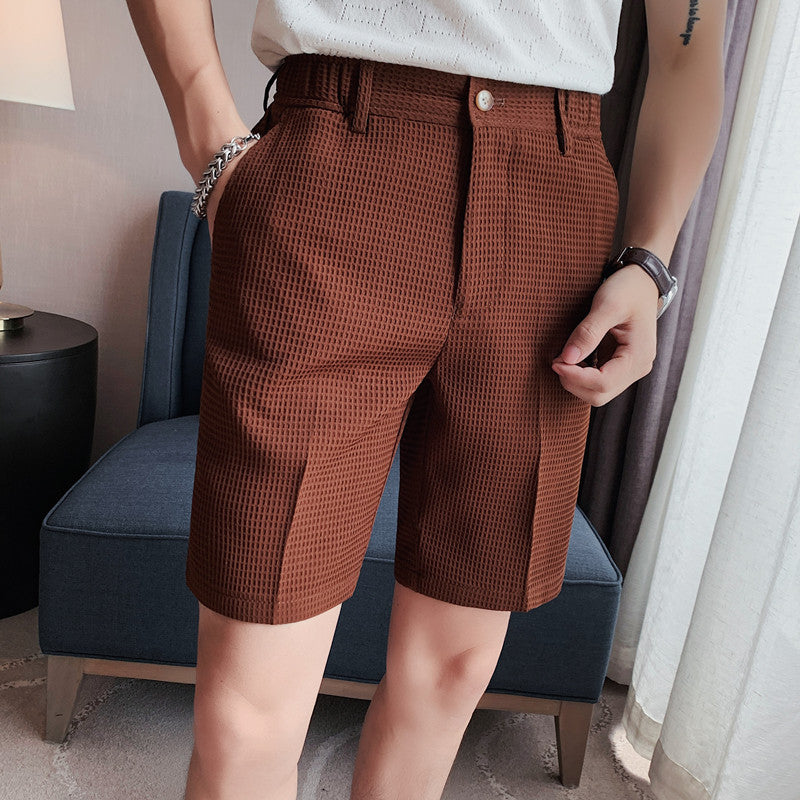 Hudson Waffle Cropped Pants