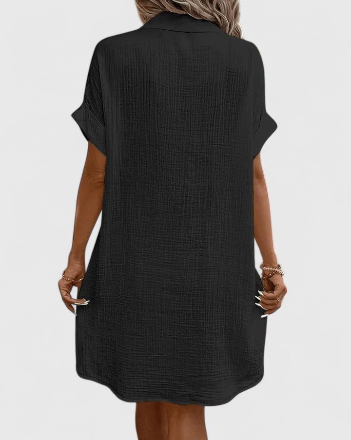 GIANELLEZA™ ELEGANT MIDI DRESS – Effortless Everyday Sophistication