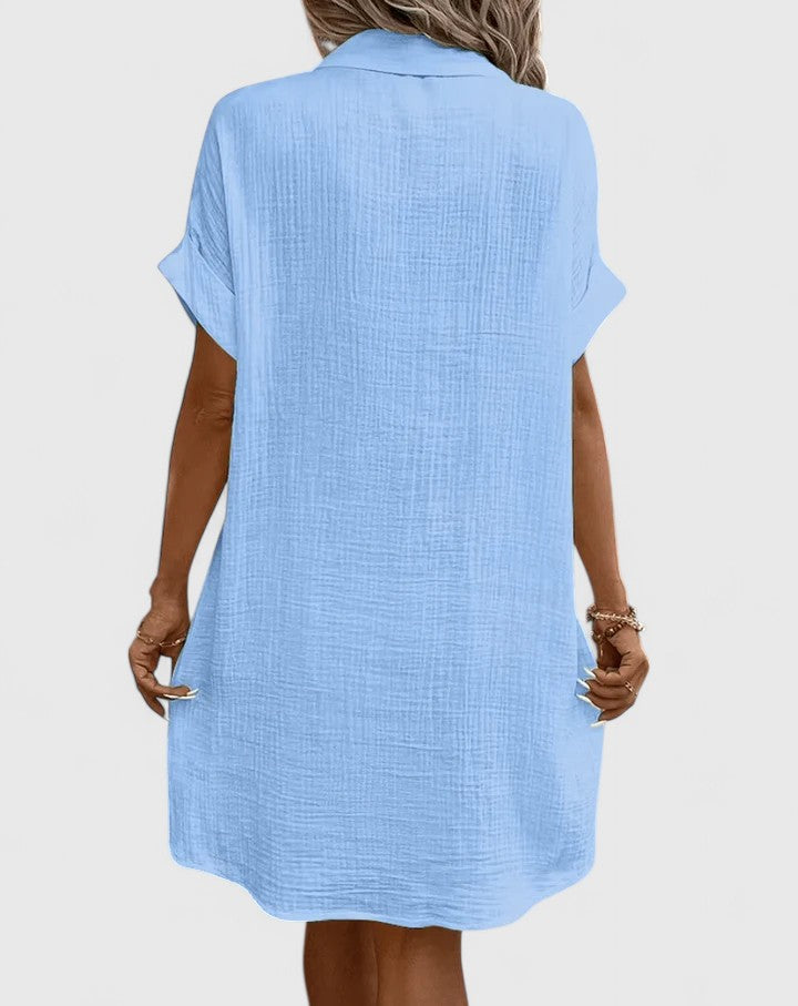 GIANELLEZA™ ELEGANT MIDI DRESS – Effortless Everyday Sophistication