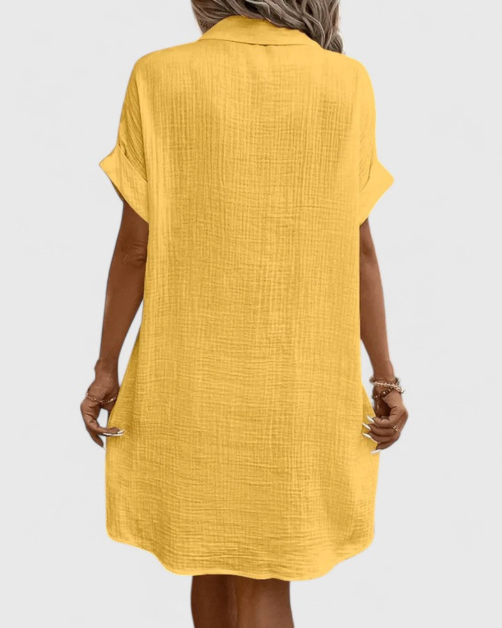 GIANELLEZA™ ELEGANT MIDI DRESS – Effortless Everyday Sophistication