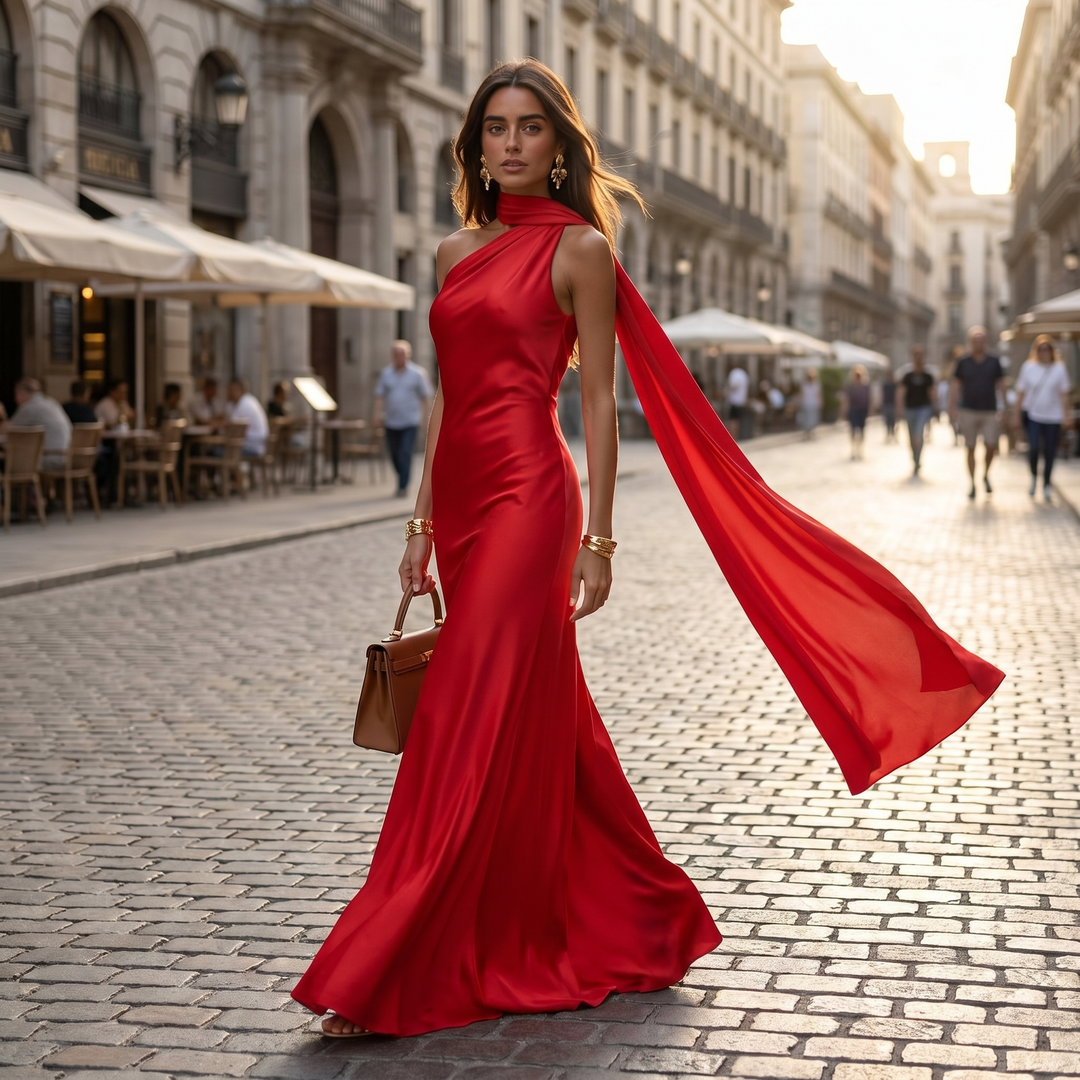 ROBE MRS. ABRIL · ROUGE