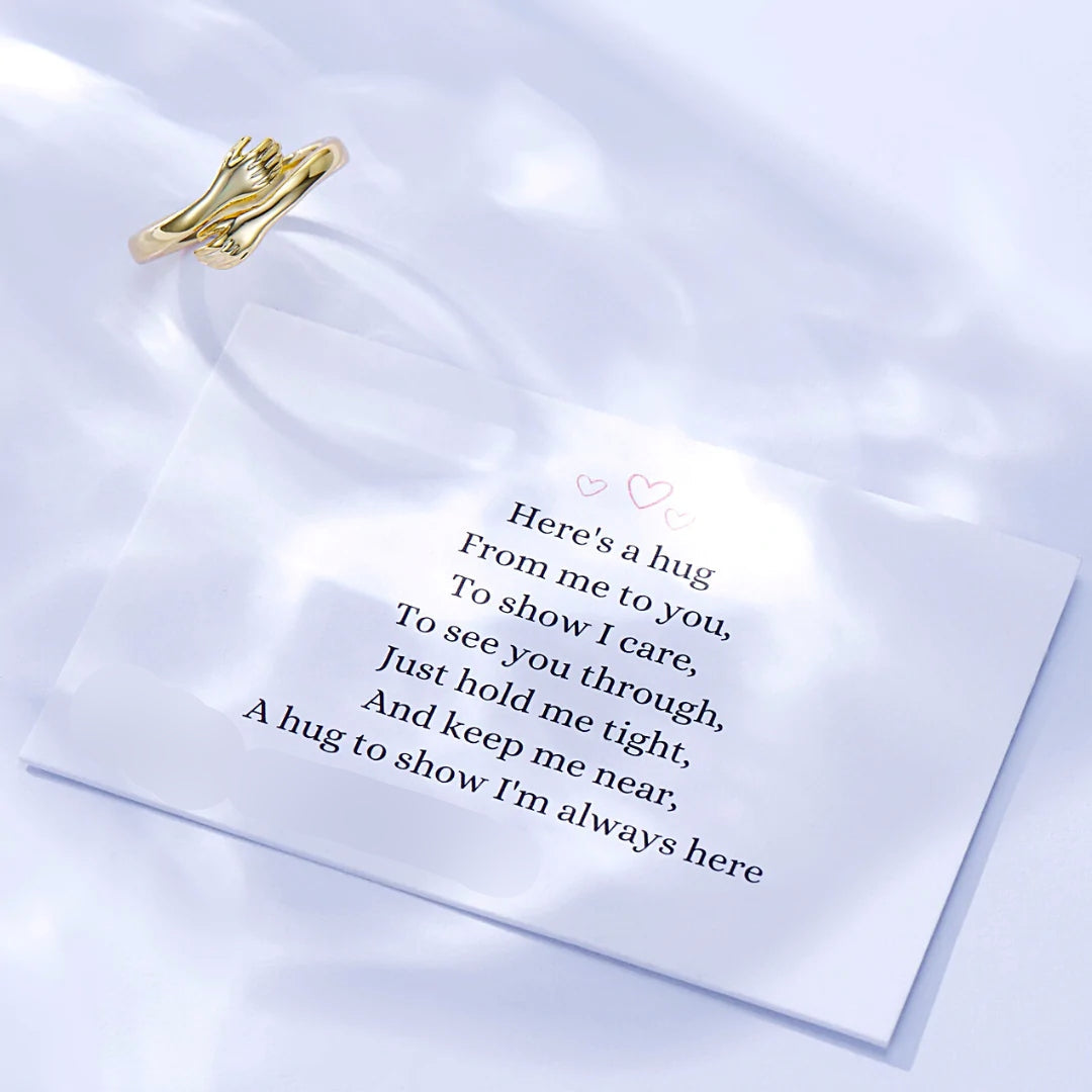 LYNN &amp; CO | Bague Câlin Dorée - Simple &amp; Authentique