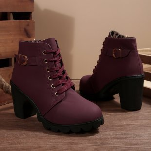 Avery - Buckle Boots