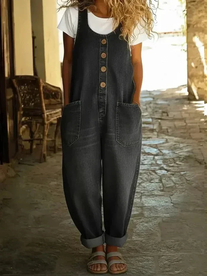 Lora - Vintage-Style Overalls