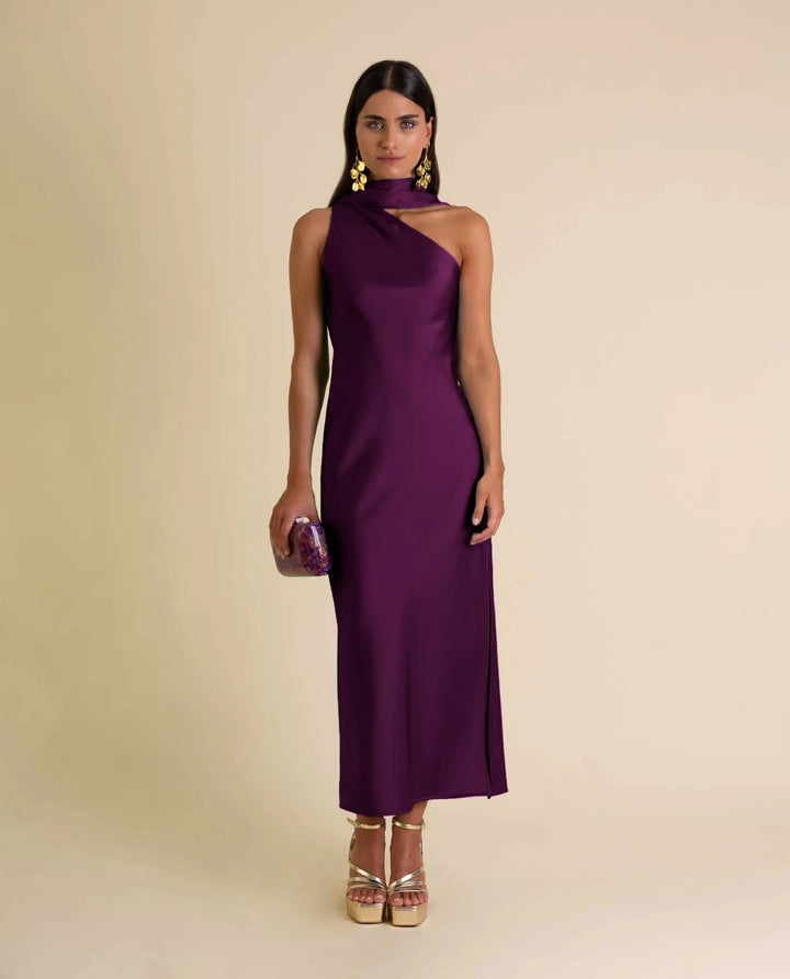 ROBE MRS. ABRIL · PRUNE