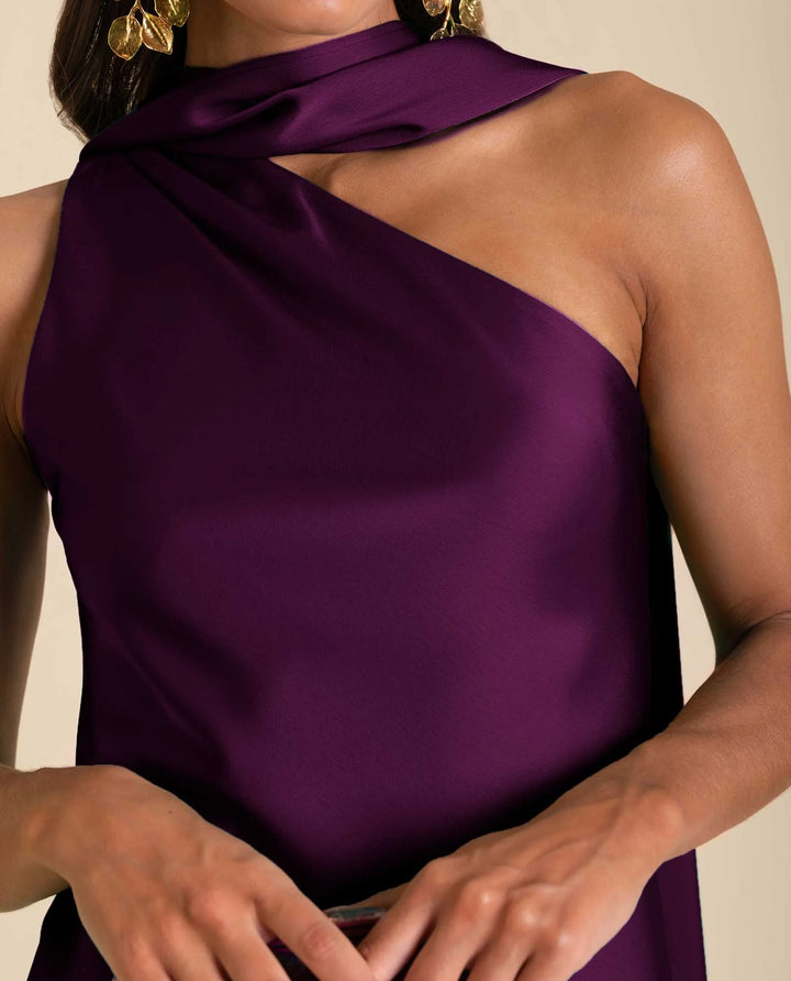 ROBE MRS. ABRIL · PRUNE