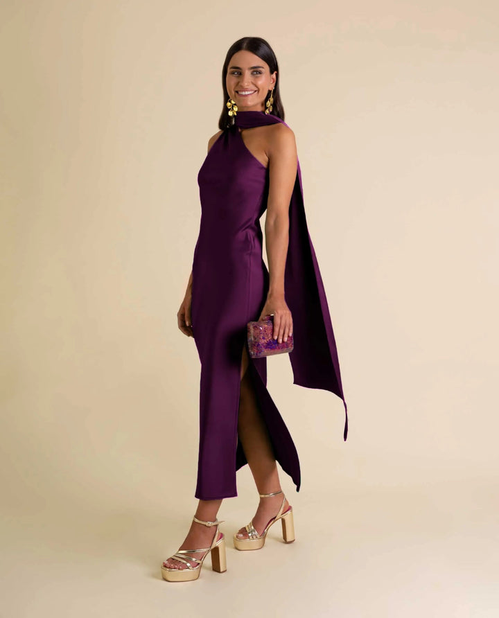 ROBE MRS. ABRIL · PRUNE